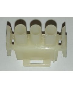 Corpo connettore MATE-N-LOK 3 poli volante - confezione 2 pezzi NOS101159 